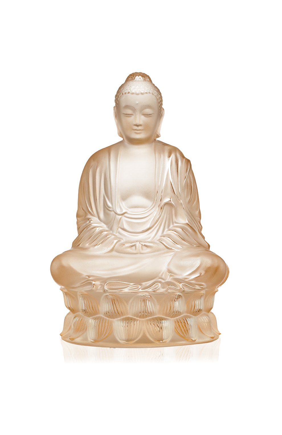 Мужского скульптура buddha small LALIQUE бесцветного цвета, арт. 10572100 | Фото 1