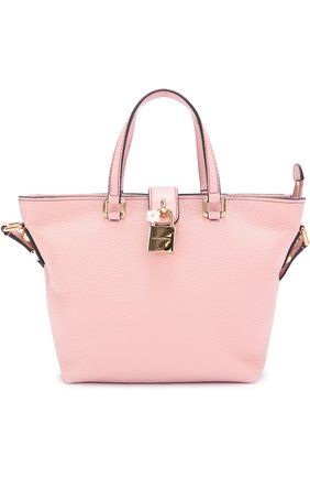 Женская сумка-тоут dolce small DOLCE & GABBANA розовая цвета, арт. 0116/BB6222/AC176 купить в ЦУМ | Фото №1 Сумка-тоут Dolce small Dolce & Gabbana розовая цвета | Фото №1