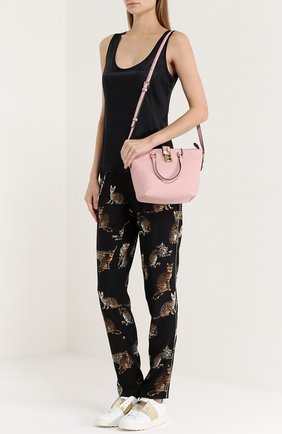 Женская сумка-тоут dolce small DOLCE & GABBANA розовая цвета, арт. 0116/BB6222/AC176 купить в ЦУМ | Фото №2 Сумка-тоут Dolce small Dolce & Gabbana розовая цвета | Фото №2
