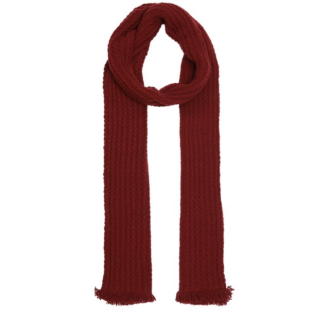 фото Кашемировый шарф фактурной вязки bottega veneta