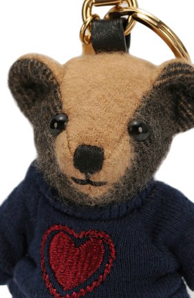 Брелок Thomas Bear из кашемира в клетку | Фото №3 Брелок Thomas Bear из кашемира в клетку | Фото №3