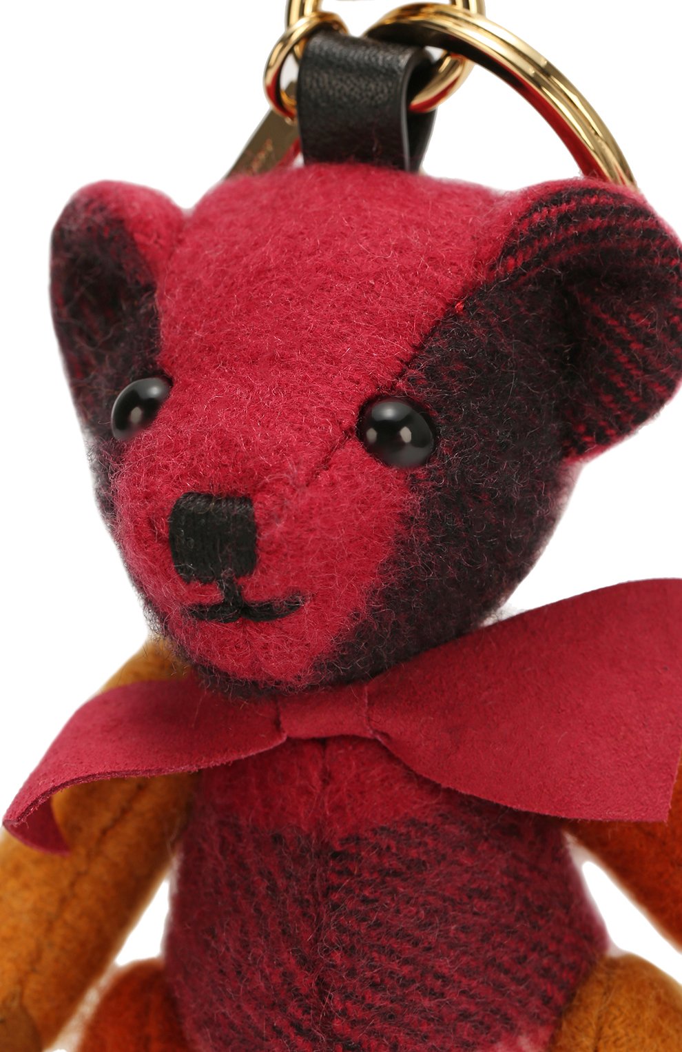 Брелок Thomas Bear из кашемира в клетку | Фото №3 Брелок Thomas Bear из кашемира в клетку | Фото №3
