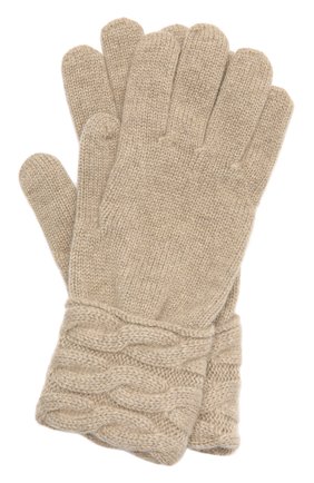 Женские черные вязаные перчатки из кашемира Kashja` Cashmere, арт. 382-12 купить в ЦУМ | Фото №1 Вязаные перчатки из кашемира Kashja` Cashmere черные | Фото №1