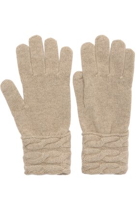 Женские черные вязаные перчатки из кашемира Kashja` Cashmere, арт. 382-12 купить в ЦУМ | Фото №1 Вязаные перчатки из кашемира Kashja` Cashmere черные | Фото №1