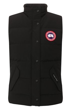Женский пуховый жилет freestyle CANADA GOOSE черного цвета по цене 37950 руб., арт. 2832L | Фото 1 Женский пуховый жилет freestyle CANADA GOOSE черного цвета, арт. 2832L | Фото 1