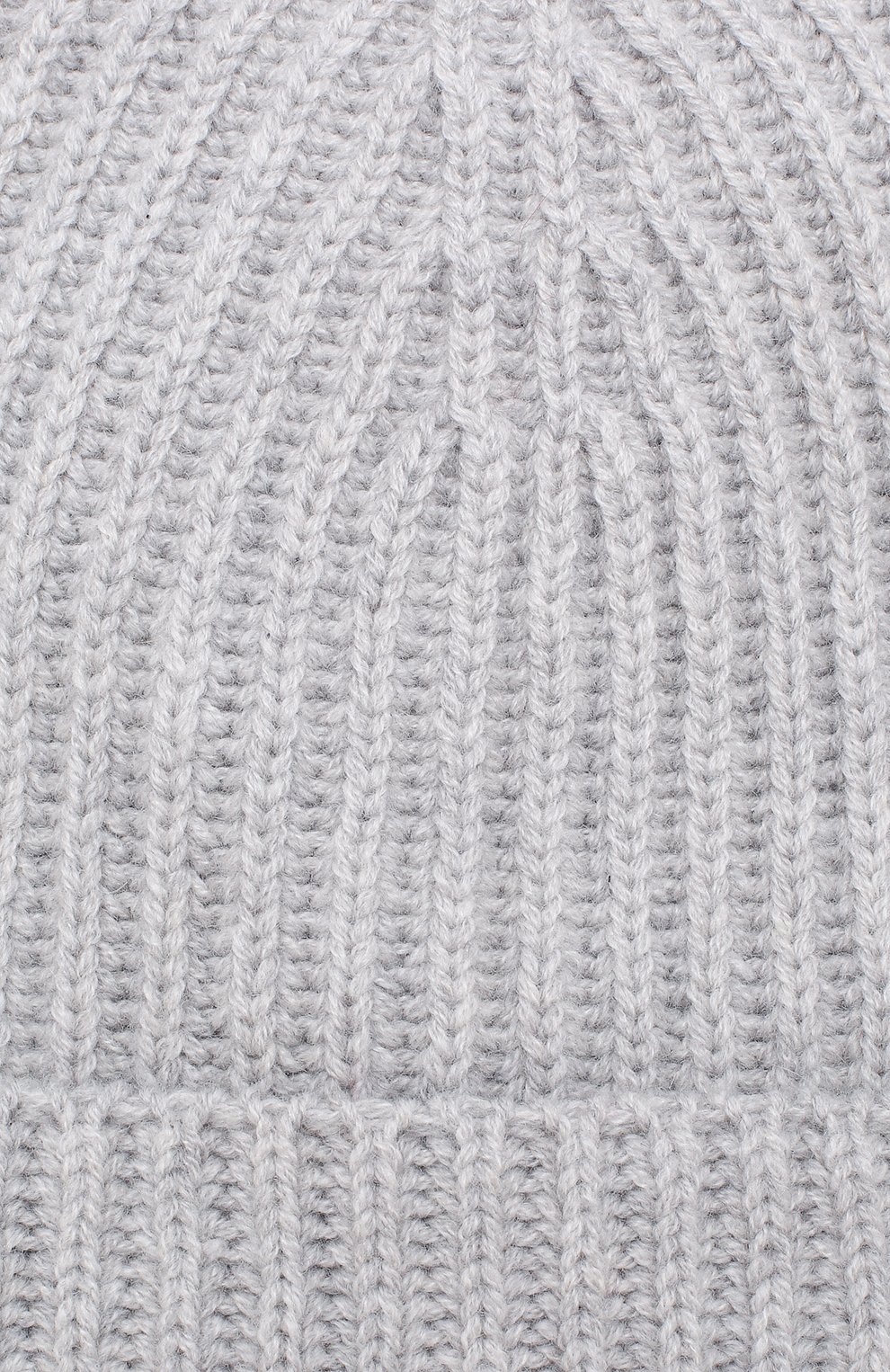 Детского кашемировая шапка LORO PIANA светло-серого цвета, арт. FAF8492 | Фото 3 (Материал: Текстиль, Кашемир, Шерсть; Статус проверки: Требуются правки, Проверена категория)