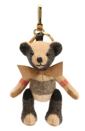 Брелок Thomas Bear из кашемира в клетку | Фото №1 Брелок Thomas Bear из кашемира в клетку | Фото №1