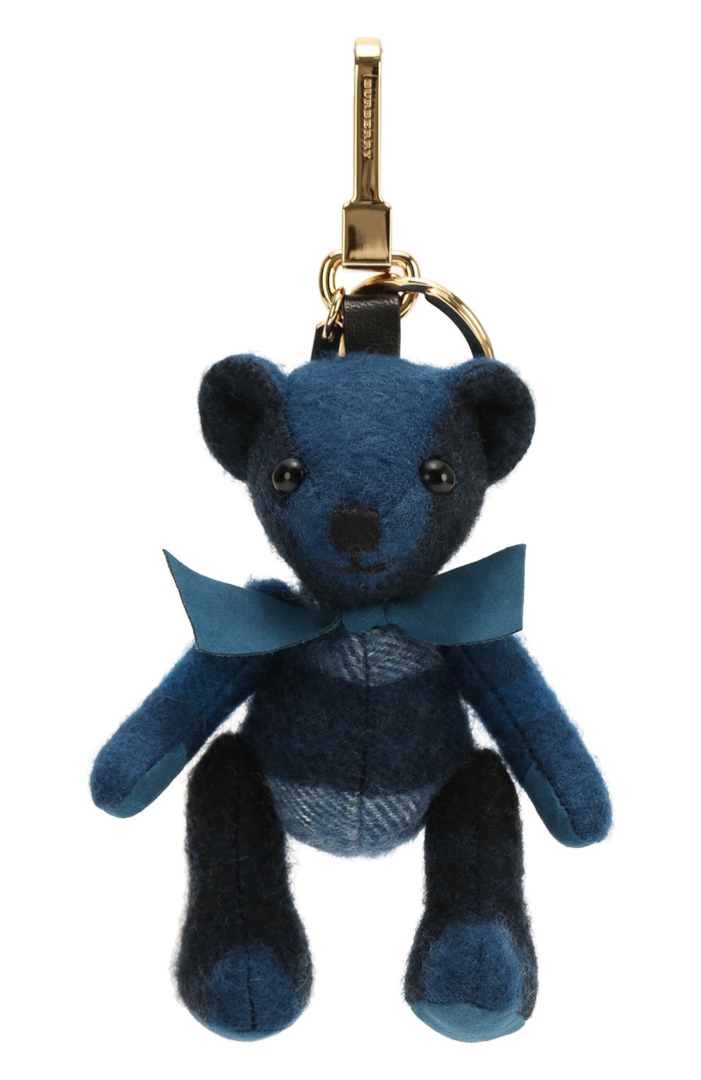 Брелок Thomas Bear из кашемира в клетку | Фото №1