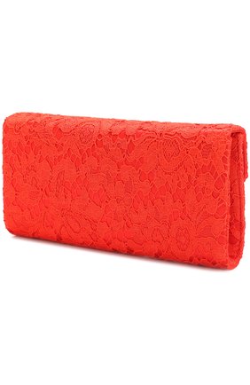 Клатч Dolce с отделкой кружевом Dolce & Gabbana, красного цвета, арт. 0116/BB6197/AD435 в ЦУМ | Фото №3 Клатч Dolce с отделкой кружевом Dolce & Gabbana красного цвета | Фото №3