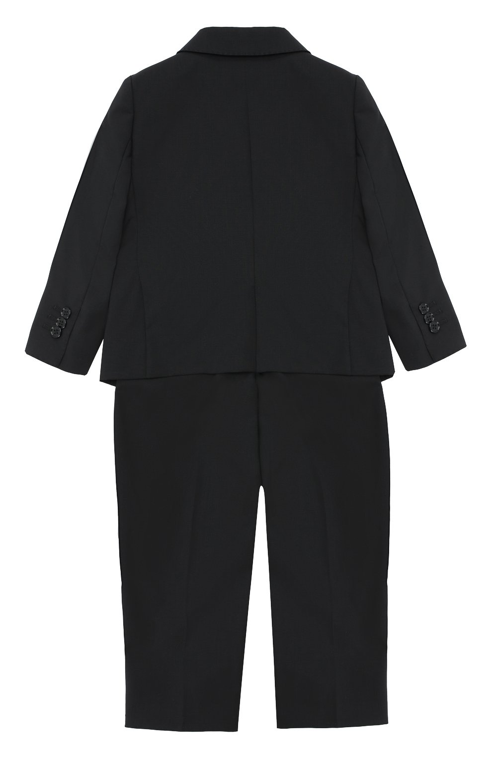 Классический костюм из шерсти Dolce & Gabbana черного цвета, арт. 0131/L11U17/FUBBG в ЦУМ | Фото №2 Классический костюм из шерсти Dolce & Gabbana черного цвета | Фото №2
