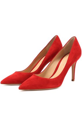Замшевые туфли Gianvito 85 | Фото №1 Замшевые туфли Gianvito 85 | Фото №1