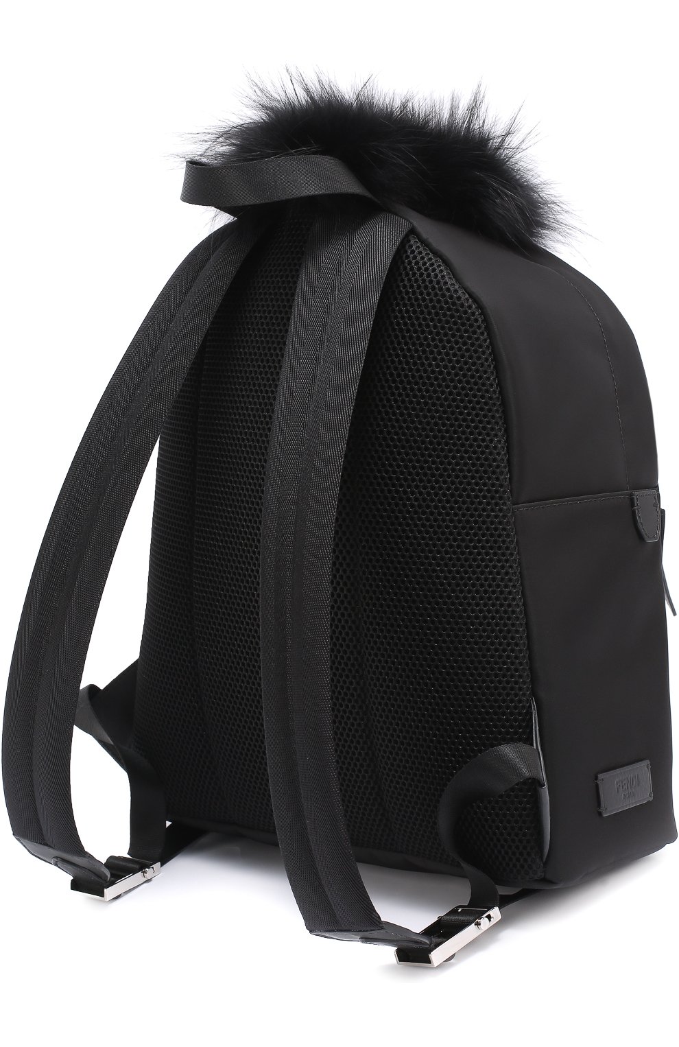 Рюкзак Bag Bugs с отделкой из меха и комбинированной кожи | Фото №3 Рюкзак Bag Bugs с отделкой из меха и комбинированной кожи | Фото №3