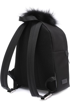 Рюкзак Bag Bugs с отделкой из меха и комбинированной кожи | Фото №3 Рюкзак Bag Bugs с отделкой из меха и комбинированной кожи | Фото №3