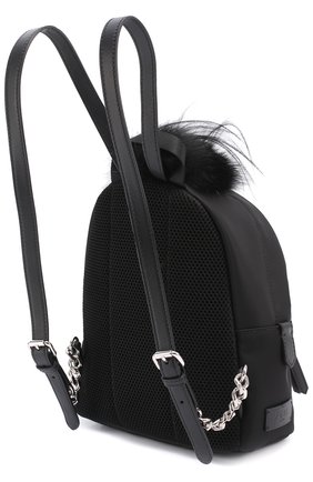 Рюкзак Bag Bugs Mini с отделкой из меха и комбинированной кожи | Фото №3 Рюкзак Bag Bugs Mini с отделкой из меха и комбинированной кожи | Фото №3