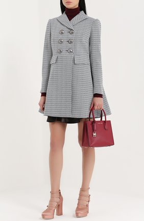 Женская сумка-тоут mercer medium MICHAEL MICHAEL KORS бордовая цвета, арт. 30F6GM9M2L купить в ЦУМ | Фото №2 Сумка-тоут Mercer Medium MICHAEL Michael Kors бордовая цвета | Фото №2