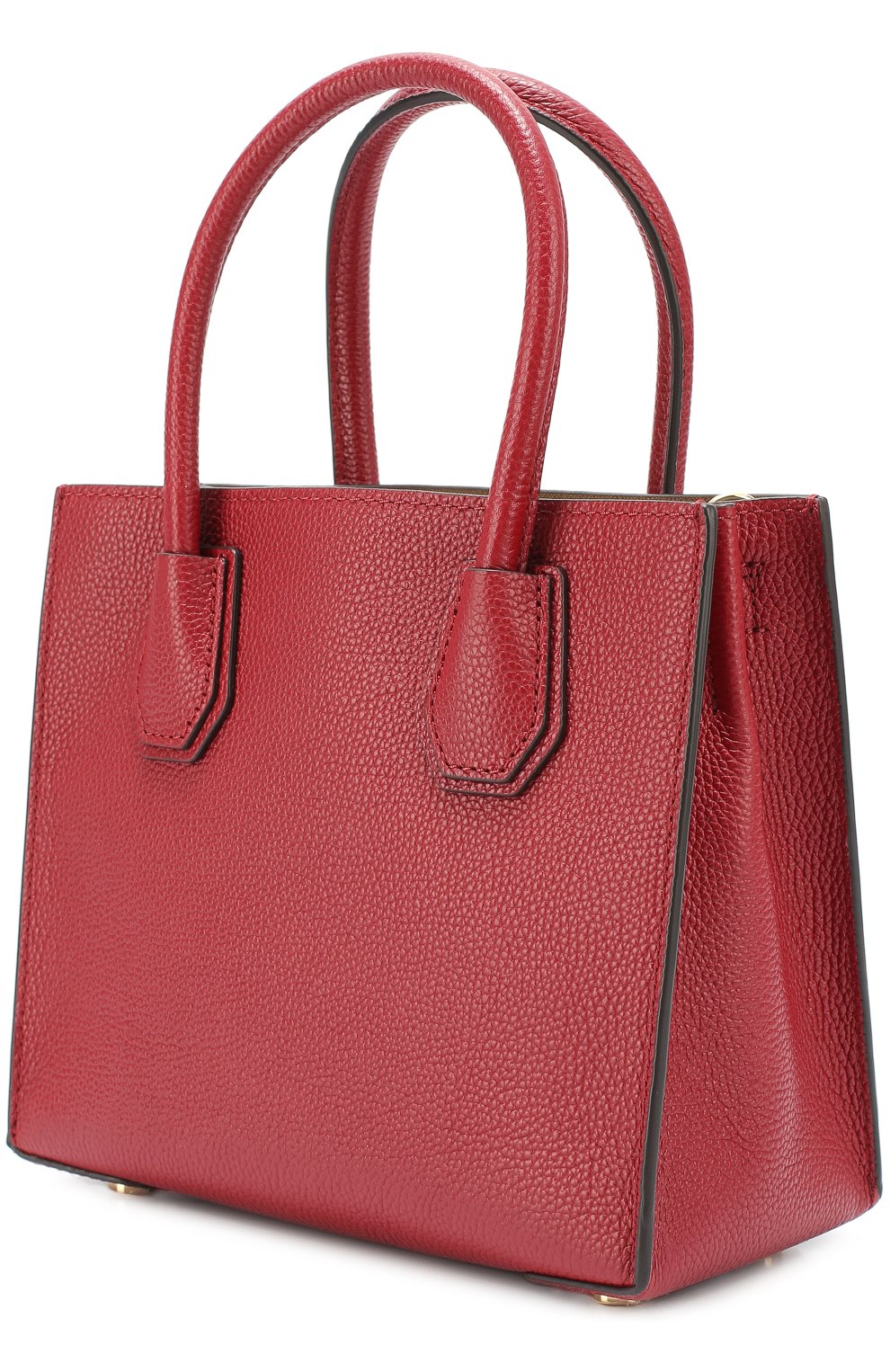 Женская сумка-тоут mercer medium MICHAEL MICHAEL KORS бордовая цвета, арт. 30F6GM9M2L купить в ЦУМ | Фото №3 Сумка-тоут Mercer Medium MICHAEL Michael Kors бордовая цвета | Фото №3