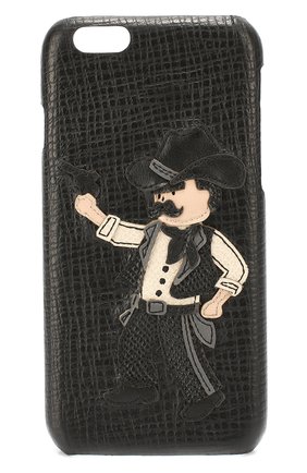 Кожаный чехол для iPhone 6/6S с аппликацией Dolce & Gabbana, цвет , арт. 0115/BP2157/AC707 в ЦУМ | Фото №1 Кожаный чехол для iPhone 6/6S с аппликацией Dolce & Gabbana | Фото №1