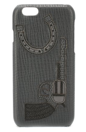 Кожаный чехол для iPhone 6/6S с аппликацией Dolce & Gabbana, цвет , арт. 0115/BP2157/AC708 в ЦУМ | Фото №1 Кожаный чехол для iPhone 6/6S с аппликацией Dolce & Gabbana | Фото №1