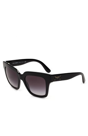Женские черные солнцезащитные очки Dolce & Gabbana, арт. 4286-501/8G купить в ЦУМ | Фото №1 Солнцезащитные очки Dolce & Gabbana черные | Фото №1