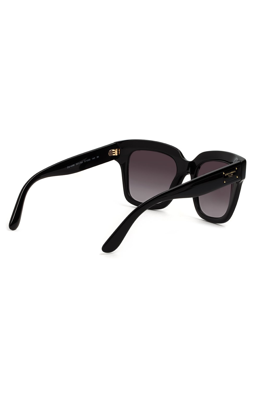 Женские черные солнцезащитные очки Dolce & Gabbana, арт. 4286-501/8G купить в ЦУМ | Фото №3 Солнцезащитные очки Dolce & Gabbana черные | Фото №3