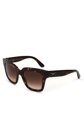 Женские коричневые солнцезащитные очки Dolce & Gabbana, арт. 4286-502/13 купить в ЦУМ | Фото №1 Солнцезащитные очки Dolce & Gabbana коричневые | Фото №1