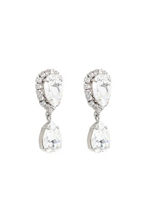 Женские серебряные серьги-клипсы с кристаллами swarovski Dolce & Gabbana, арт. 0136/WEJ2N2/W0001 купить в ЦУМ | Фото №2 Серьги-клипсы с кристаллами Swarovski Dolce & Gabbana серебряные | Фото №2