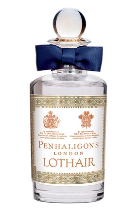 Туалетная вода lothair PENHALIGON'S бесцветного цвета по цене 16500 руб., арт. 793675973457 | Фото 1 Туалетная вода lothair PENHALIGON'S бесцветного цвета, арт. 793675973457 | Фото 1 (Unisex: Unisex; Статус проверки: Проверена категория; Ограничения доставки: flammable)