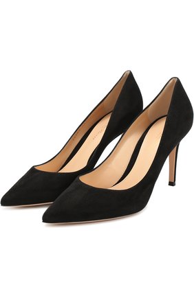 Замшевые туфли Gianvito 85 | Фото №1 Замшевые туфли Gianvito 85 | Фото №1
