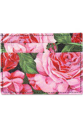 Кожаный кардхолдер с принтом Dolce & Gabbana, розового цвета, арт. 0116/BI0330/AC826 в ЦУМ | Фото №2 Кожаный кардхолдер с принтом Dolce & Gabbana розового цвета | Фото №2