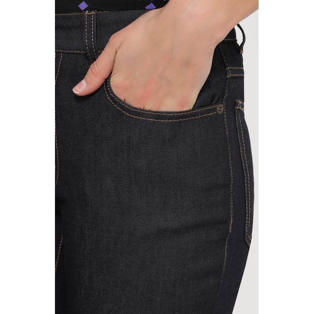 фото Расклешенные джинсы с контрастной прострочкой tom ford