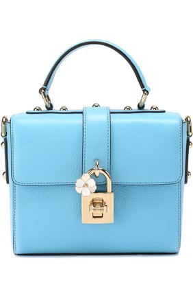 Женская сумка dolce soft DOLCE & GABBANA голубая цвета, арт. 0116/BB6284/AC176 купить в ЦУМ | Фото №1 Сумка Dolce Soft Dolce & Gabbana голубая цвета | Фото №1