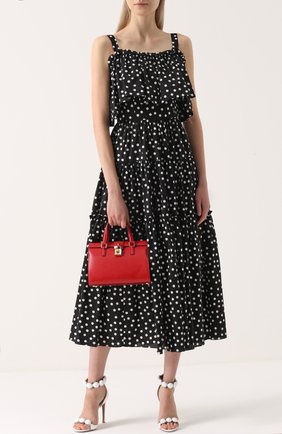 Женская сумка dolce lady DOLCE & GABBANA красная цвета, арт. 0116/BB6278/AC176 купить в ЦУМ | Фото №2 Сумка Dolce Lady Dolce & Gabbana красная цвета | Фото №2