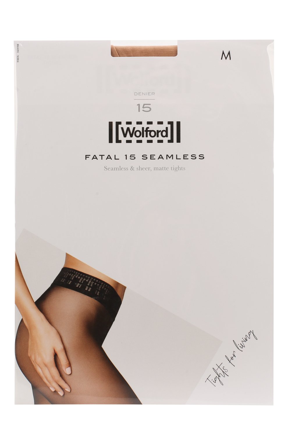 Женские капроновые колготки WOLFORD бежевого цвета, арт. 18076 | Фото 1