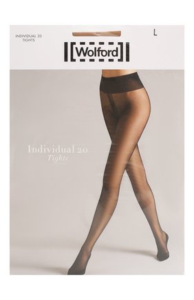 Женские капроновые колготки individual WOLFORD бежевого цвета по цене 3900 руб., арт. 18267 | Фото 1 Женские капроновые колготки individual WOLFORD бежевого цвета, арт. 18267 | Фото 1