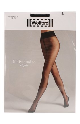 Женские капроновые колготки individual 10d WOLFORD черного цвета по цене 3900 руб., арт. 18382 | Фото 1 Женские капроновые колготки individual 10d WOLFORD черного цвета, арт. 18382 | Фото 1