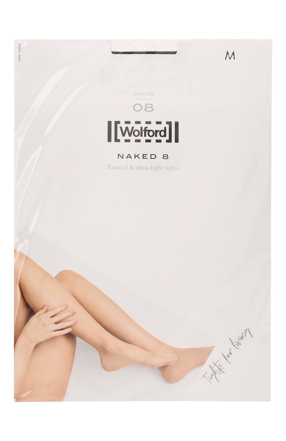 Женские капроновые колготки WOLFORD черного цвета, арт. 10448 | Фото 1