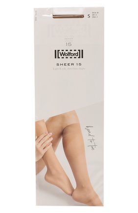 Женские капроновые гольфы WOLFORD бежевого цвета по цене 1700 руб., арт. 31253 | Фото 1 Женские капроновые гольфы WOLFORD бежевого цвета, арт. 31253 | Фото 1