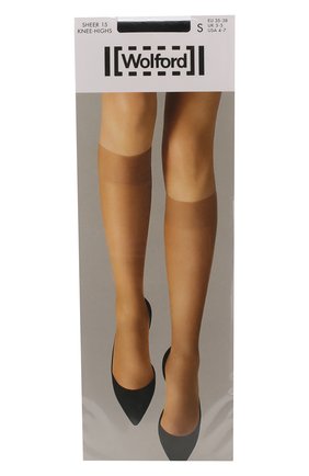 Женские капроновые гольфы WOLFORD черного цвета по цене 1700 руб., арт. 31253 | Фото 1 Женские капроновые гольфы WOLFORD черного цвета, арт. 31253 | Фото 1