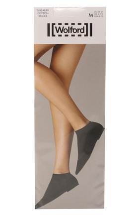 Женские капроновые носки WOLFORD черного цвета по цене 2200 руб., арт. 45018 | Фото 1 Женские капроновые носки WOLFORD черного цвета, арт. 45018 | Фото 1