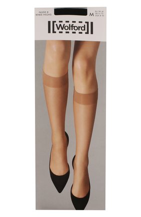Женские капроновые гольфы WOLFORD черного цвета по цене 1800 руб., арт. 30203 | Фото 1 Женские капроновые гольфы WOLFORD черного цвета, арт. 30203 | Фото 1