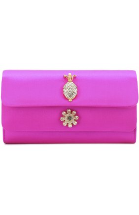 Атласный клатч Dorina с кристаллами Dolce & Gabbana, фуксия цвета, арт. 0116/BB6293/AE722 в ЦУМ | Фото №1 Атласный клатч Dorina с кристаллами Dolce & Gabbana фуксия цвета | Фото №1