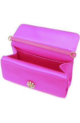 Атласный клатч Dorina с кристаллами Dolce & Gabbana, фуксия цвета, арт. 0116/BB6293/AE722 в ЦУМ | Фото №4 Атласный клатч Dorina с кристаллами Dolce & Gabbana фуксия цвета | Фото №4