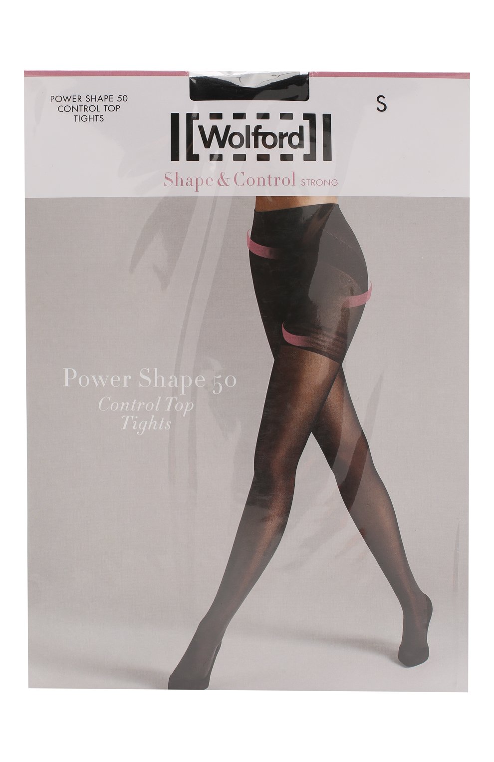 Женские капроновые колготки WOLFORD черного цвета, арт. 18416 | Фото 1