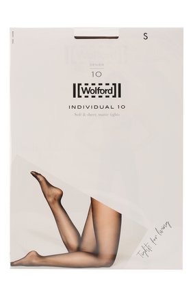 Женские капроновые колготки individual 10d WOLFORD коричневого цвета по цене 3900 руб., арт. 18382 | Фото 1 Женские капроновые колготки individual 10d WOLFORD коричневого цвета, арт. 18382 | Фото 1