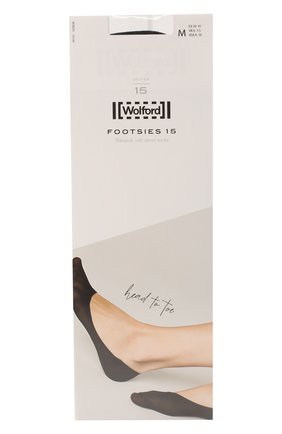Женские капроновые подследники WOLFORD черного цвета по цене 1390 руб., арт. 41515 | Фото 1 Женские капроновые подследники WOLFORD черного цвета, арт. 41515 | Фото 1