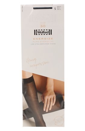 Женские капроновые гольфы WOLFORD черного цвета по цене 2900 руб., арт. 31248 | Фото 1 Женские капроновые гольфы WOLFORD черного цвета, арт. 31248 | Фото 1
