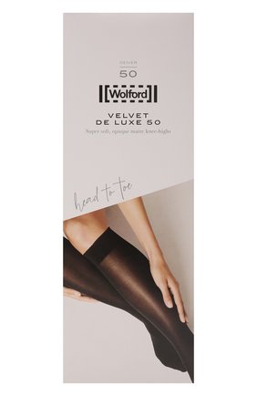 Женские капроновые гольфы WOLFORD черного цвета по цене 2300 руб., арт. 30923 | Фото 1 Женские капроновые гольфы WOLFORD черного цвета, арт. 30923 | Фото 1