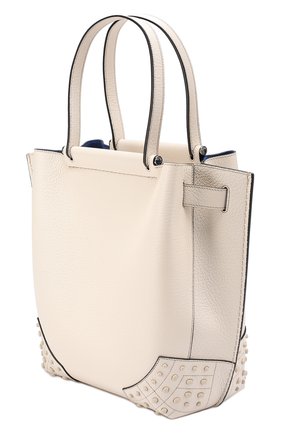 Женская сумка-шоппер wave small TOD’S белая цвета, арт. XBWAMRA3201SRK купить в ЦУМ | Фото №3 Сумка-шоппер Wave small Tod’s белая цвета | Фото №3