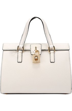 Женская сумка dolce lady DOLCE & GABBANA белая цвета, арт. 0116/BB6278/AC176 купить в ЦУМ | Фото №1 Сумка Dolce Lady Dolce & Gabbana белая цвета | Фото №1
