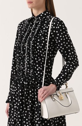 Женская сумка dolce lady DOLCE & GABBANA белая цвета, арт. 0116/BB6278/AC176 купить в ЦУМ | Фото №5 Сумка Dolce Lady Dolce & Gabbana белая цвета | Фото №5